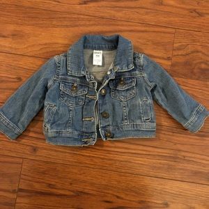 Carter’s denim  jean jacket size 6 months
